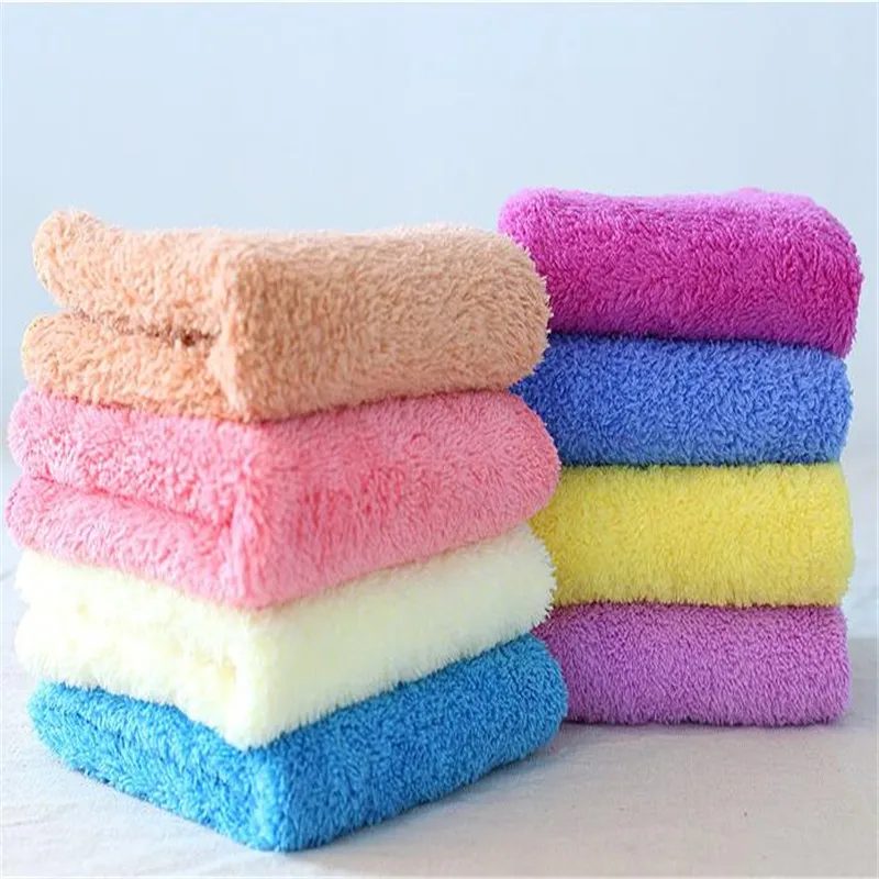 1 шт. из толстого плюша для мытья автомобиля микрофибры Полотенца очистки