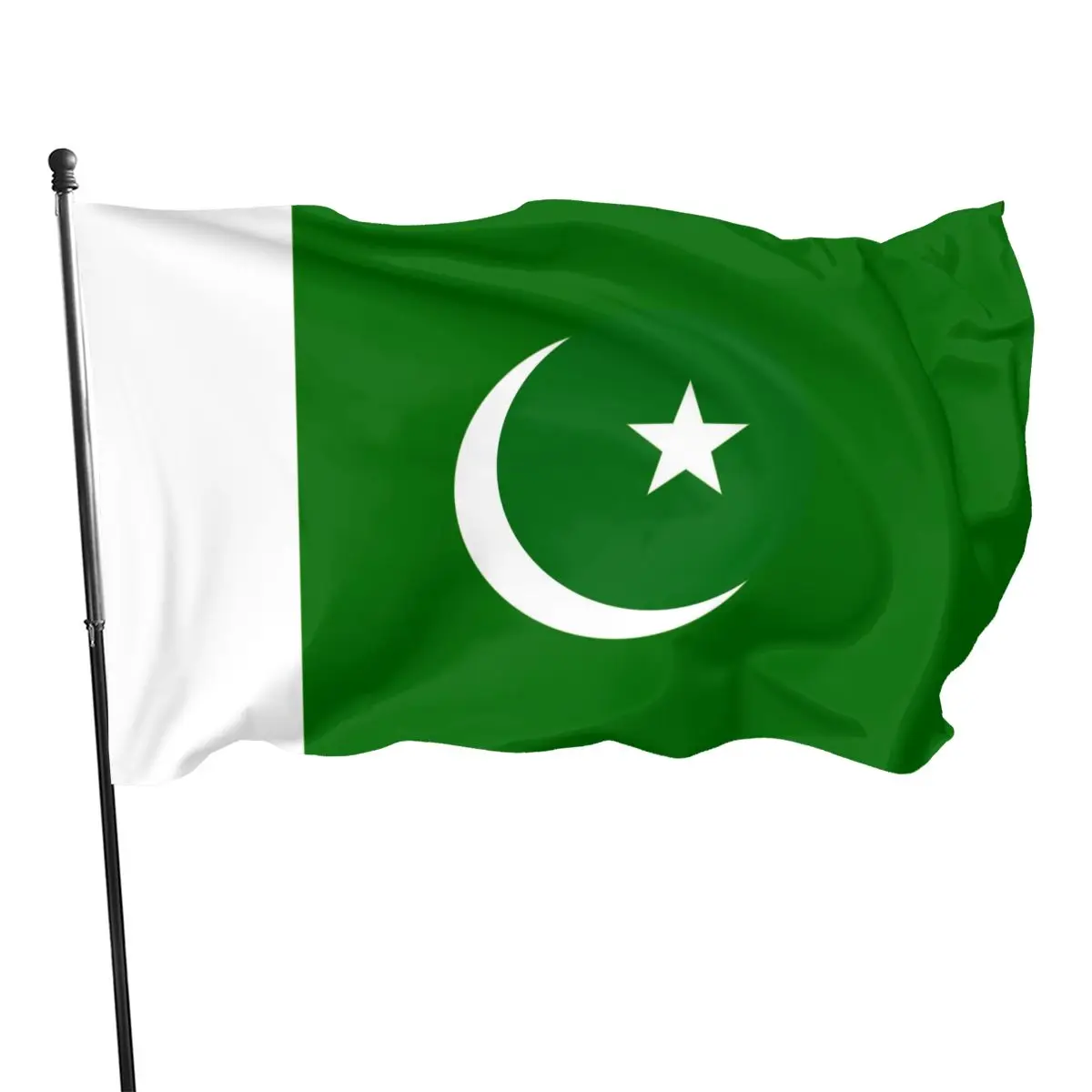 Флаг Пакистана Исламской Республики 90x150 см | Дом и сад