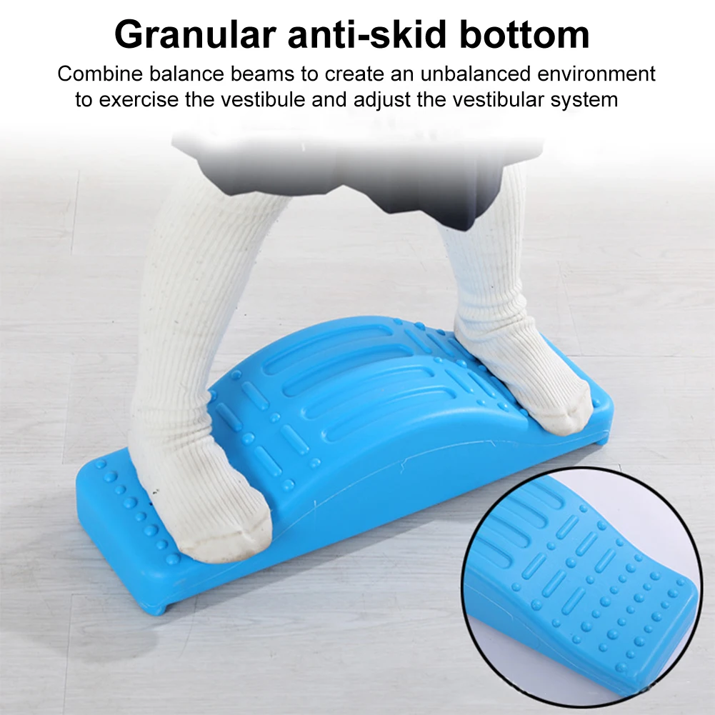 

Workout Indoor Games Exercise Kids Children Rocking Seesaw Sensory Play Garden Sport Outside Portable Stability Balance Board