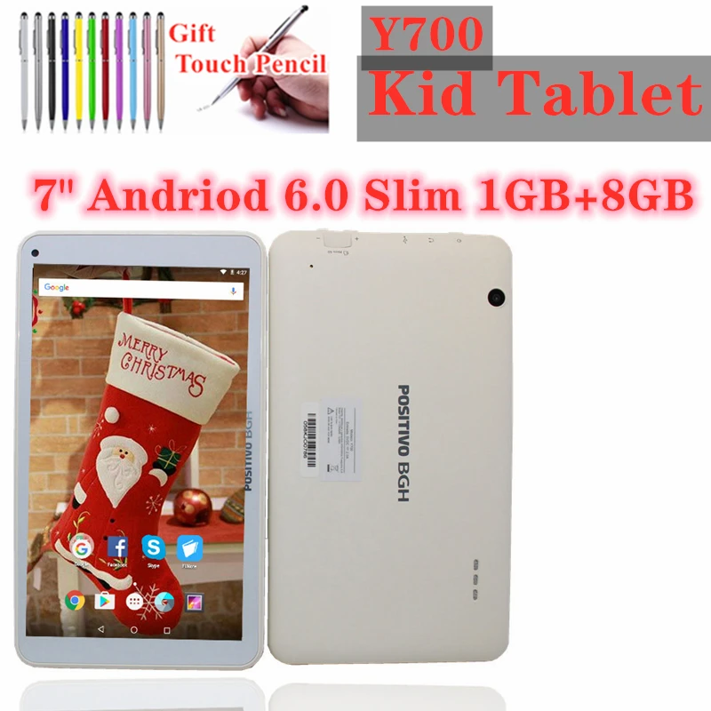 Планшет Y700 RK3126 на Android 1024, четыре ядра, экран 7 дюймов, 1 Гб + 8 Гб от AliExpress RU&CIS NEW