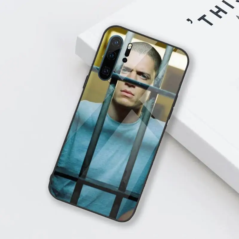 

Prison Break Phone Case Tempered glass for Huawei Honor Mate P 9 10 20 30 8X 7A V10 Pro Plus Lite NOVA 3E 3I 5 5I Pro