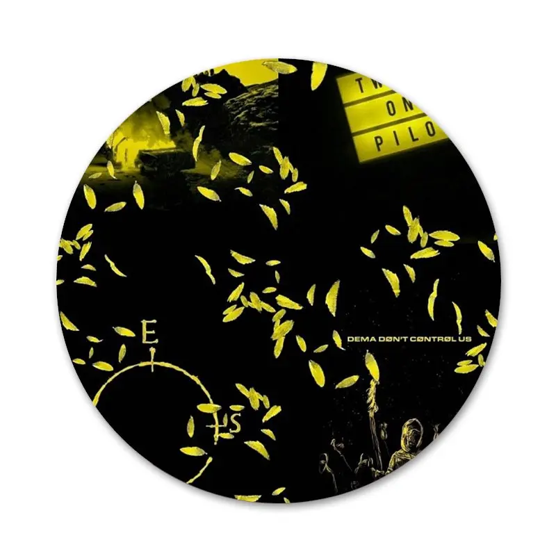 Крутые романтические значки Twenty One Pilots металлические для фотографий | Дом и сад