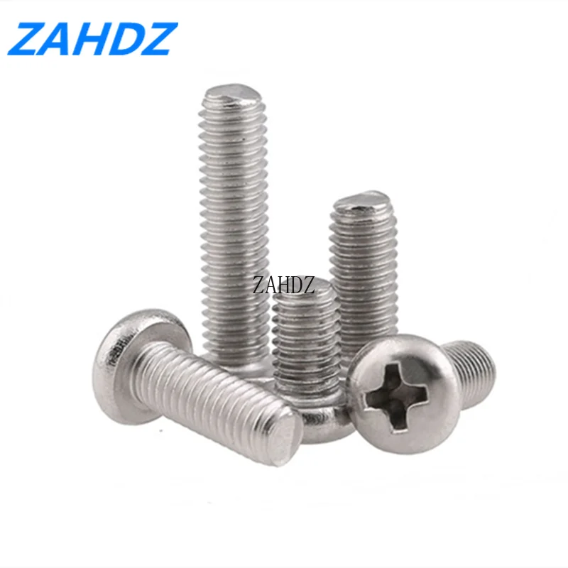 ISO7045 DIN7985 GB818 M1 M1.2 M1.4 M1.6 M2 M2.5 M3 M4 M5 M6 304 нержавеющая сталь поперечная утопленная