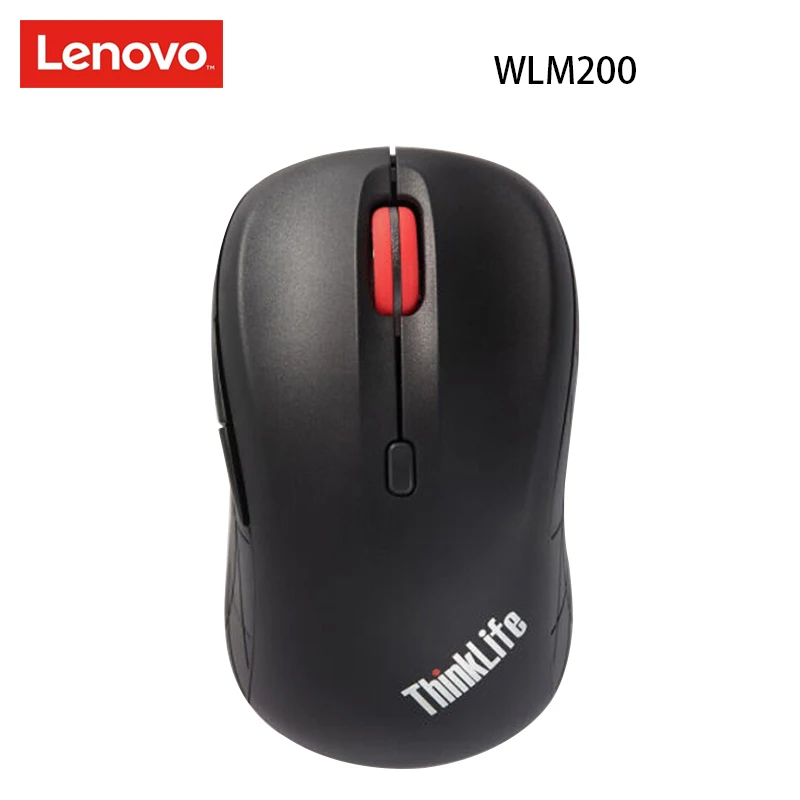 Мышь Компьютерная LENOVO Thinklife WLM200 Беспроводная Бесшумная 2 4 dpi ГГц | Компьютеры и
