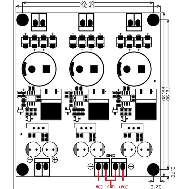 LUSYA HIFI DAC Dual power supply Class A Multi output +-12V 5V for PCM1794A Decoder T0385 | Электроника