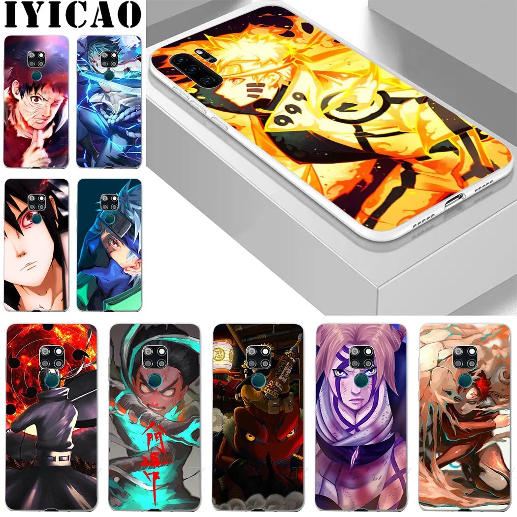Героя аниме Наруто Итачи Учиха японский футляр для Коврики 20 10 Lite рro Y9 2019 Y7 Y6 Prime 2018