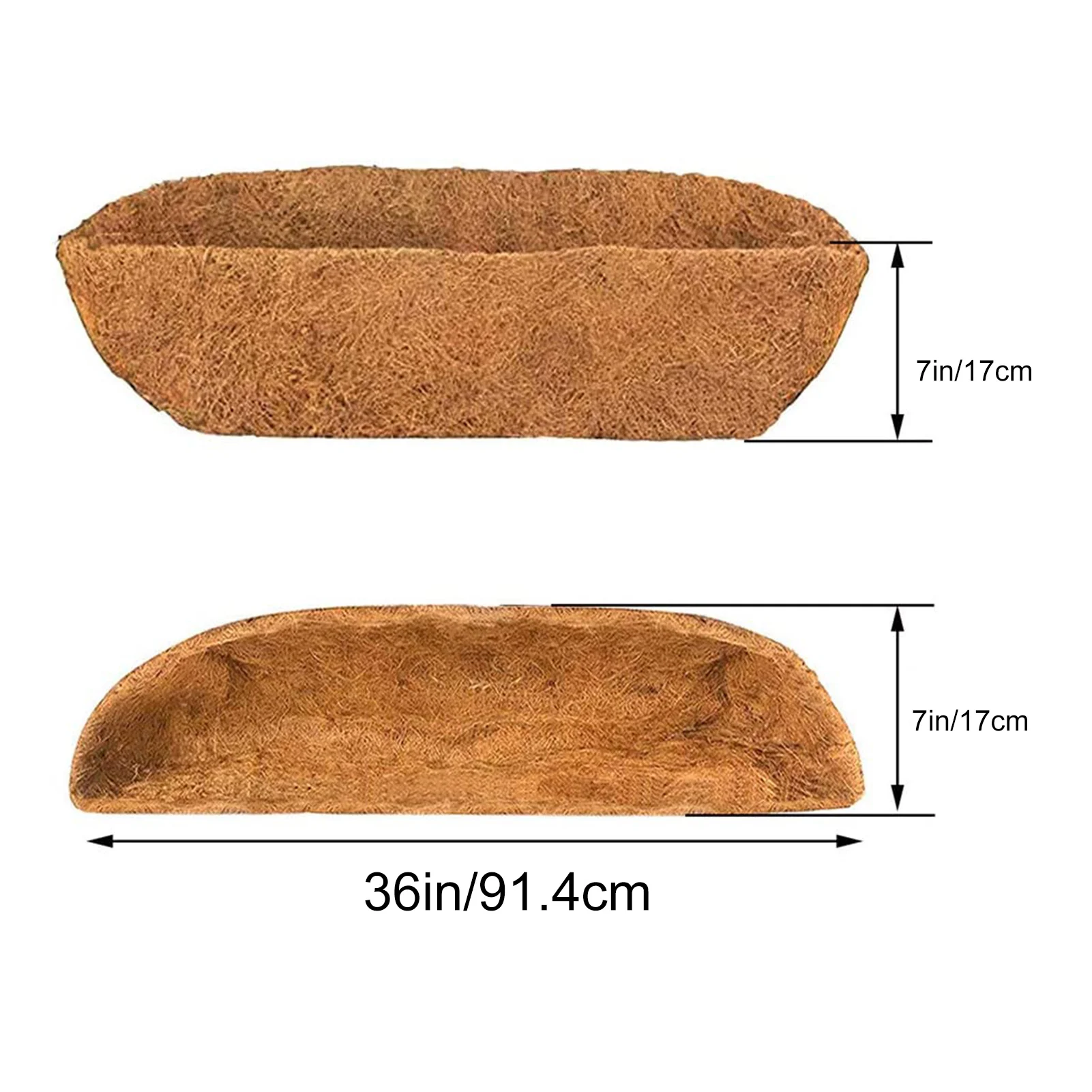 

Coconut Liners For Planters Flower Pot Horse Trough Coco Liners For Window Box/Hanging Trough Planter Garden Supplies