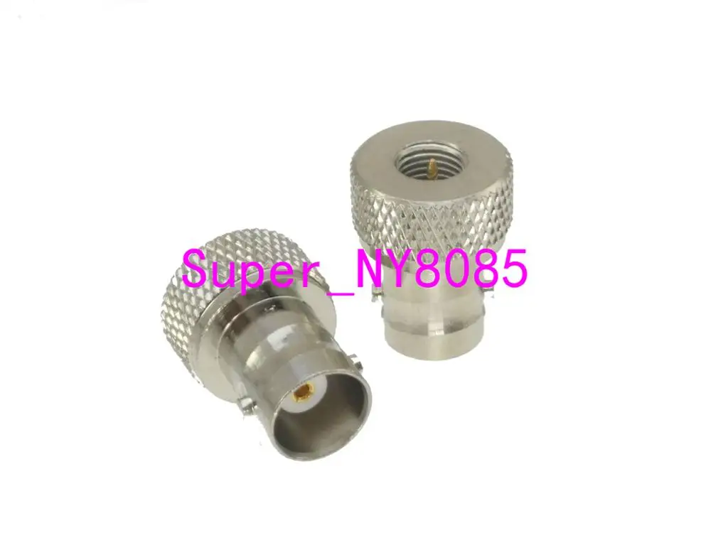 

Adapter BNC female jack to SMA male plug nickel plating RF antenna radio