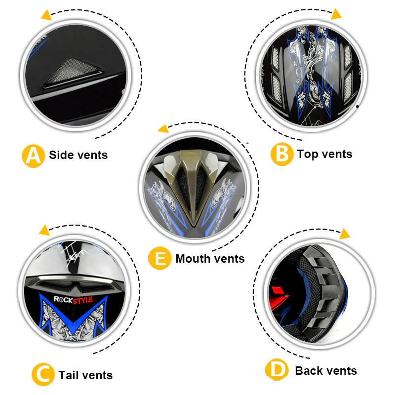 Мотоциклетные шлемы BEON защитные для езды по бездорожью и бездорожью|Шлемы| |