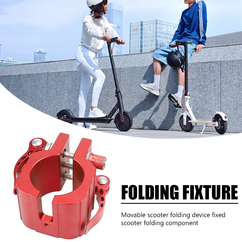 

Upgraded Folding Clamp Electric Scooter Folder Fixing Parts for Zero 8X 10X 11X Scooter Rugged Lock Components Black