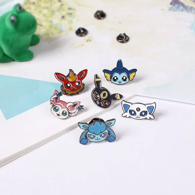 Покемон цифры значки броши и булавки Pokemon Pokeball для мужчин женщин дешевые свадьбы