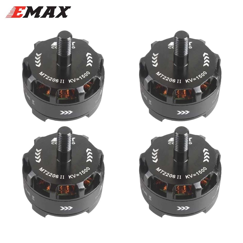 EMAX MT2206II 1500KV/1900KV CW CCW 2-4S 3MM вал бесщеточный двигатель для мультироторов