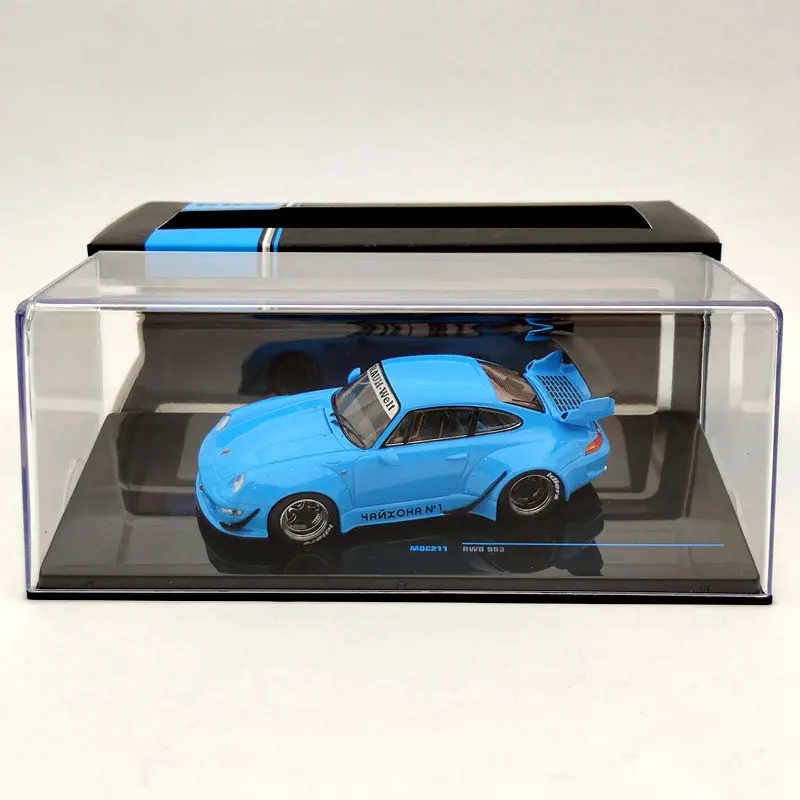 IXO 1:43 для P ~ sche 993 RWB RAUH-WELT BEGRIFF - BLUE MOC211 Ограниченная Коллекция |