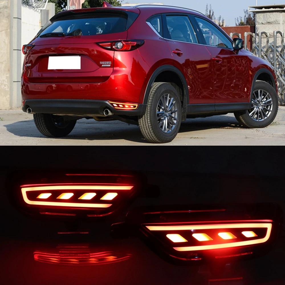 2 шт. светодиодный задний отражатель задняя фара Туман лампа заднего бампера свет