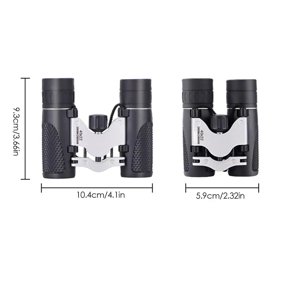 40x22 HD Powerful Binoculars Waterproof Bird Watching Travel BAK4 FMC Optics For Hunting Sports Outdoor Camping Tools | Инструменты