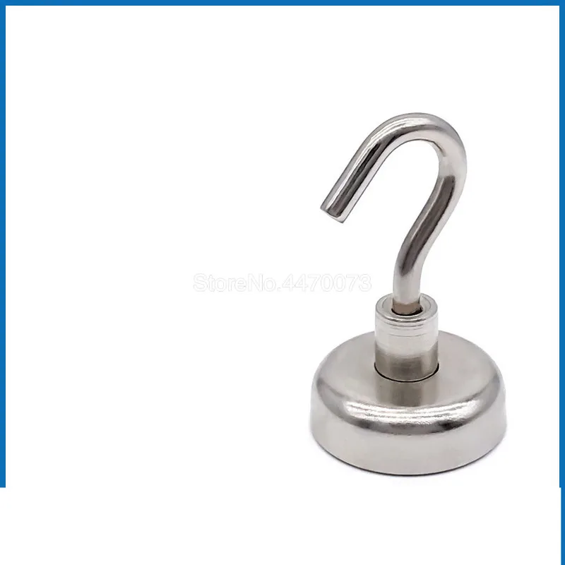 

1Pcs Magnetic Hook Strong Hook Magnet Bracket Wall Suction Hook Bracket Support Hardware Magnetic Tools