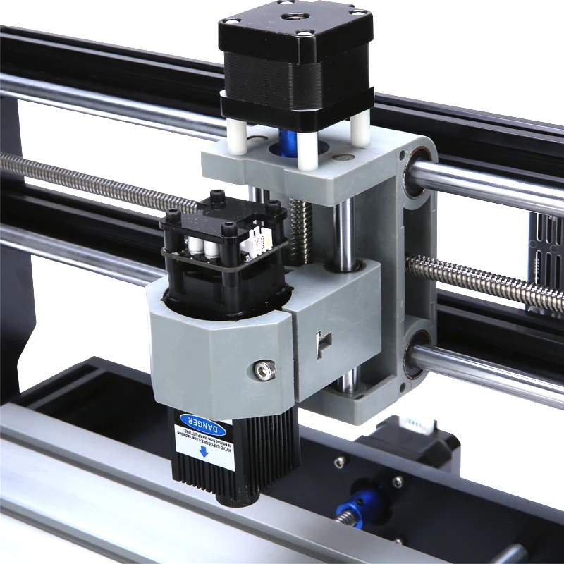 Цилиндрический лазерный модуль 40 Вт 3-осевой 3 в 1 с ЧПУ GRBL1.1