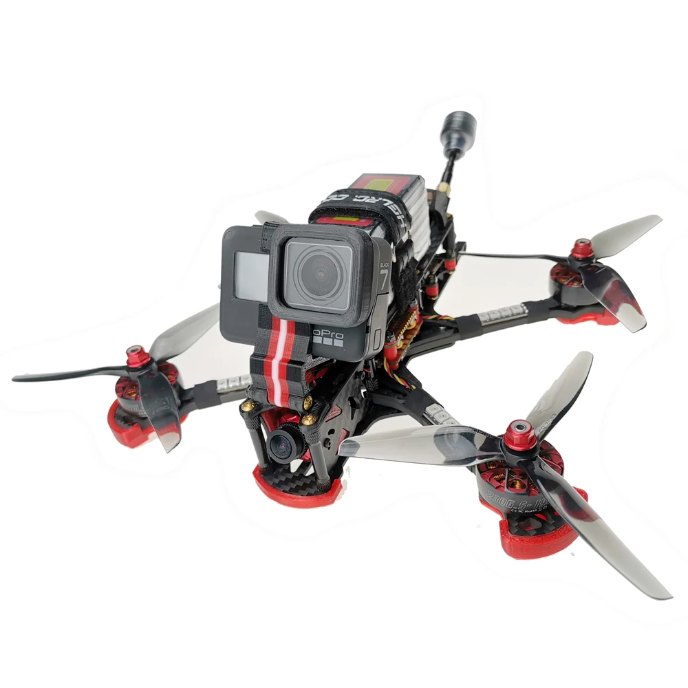 HGLRC Сектор 5 V3 F722 48A ESC 800 МВт VTX M80 GPS Caddx Ratel FPV воздуха вращающегося вала 2306 2550KV 4S 1900KV 6S