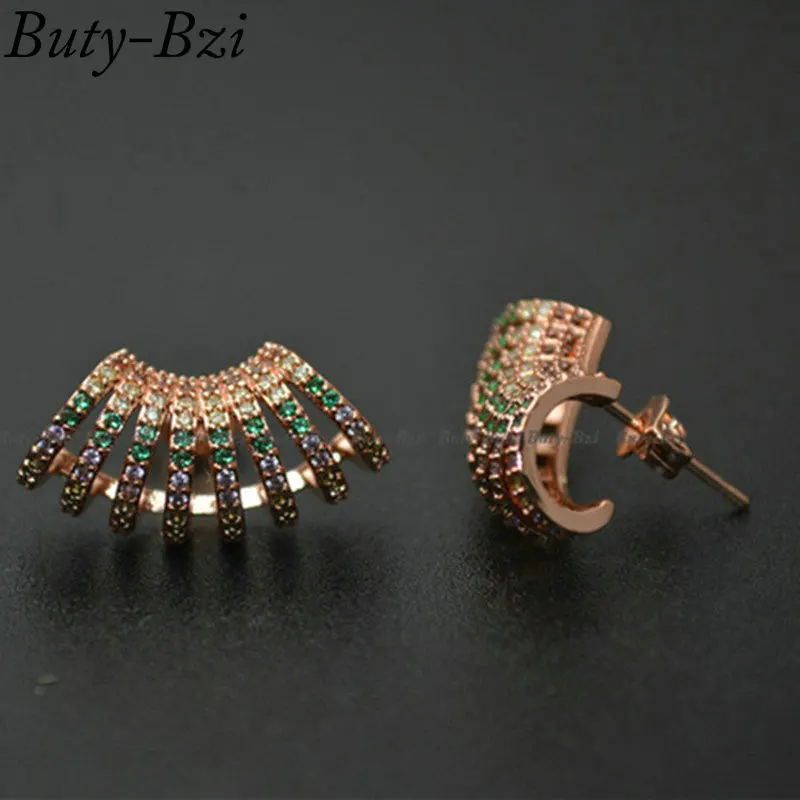 Хит продаж Цветные чешские бусины металлическое покрытие этнические вьющиеся