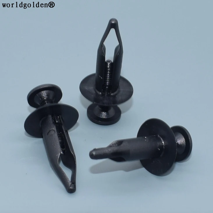 Worldgolden, 100 шт., автомобильные фиксаторы нажимного типа для Ford N803946S, Chrysler 6502871