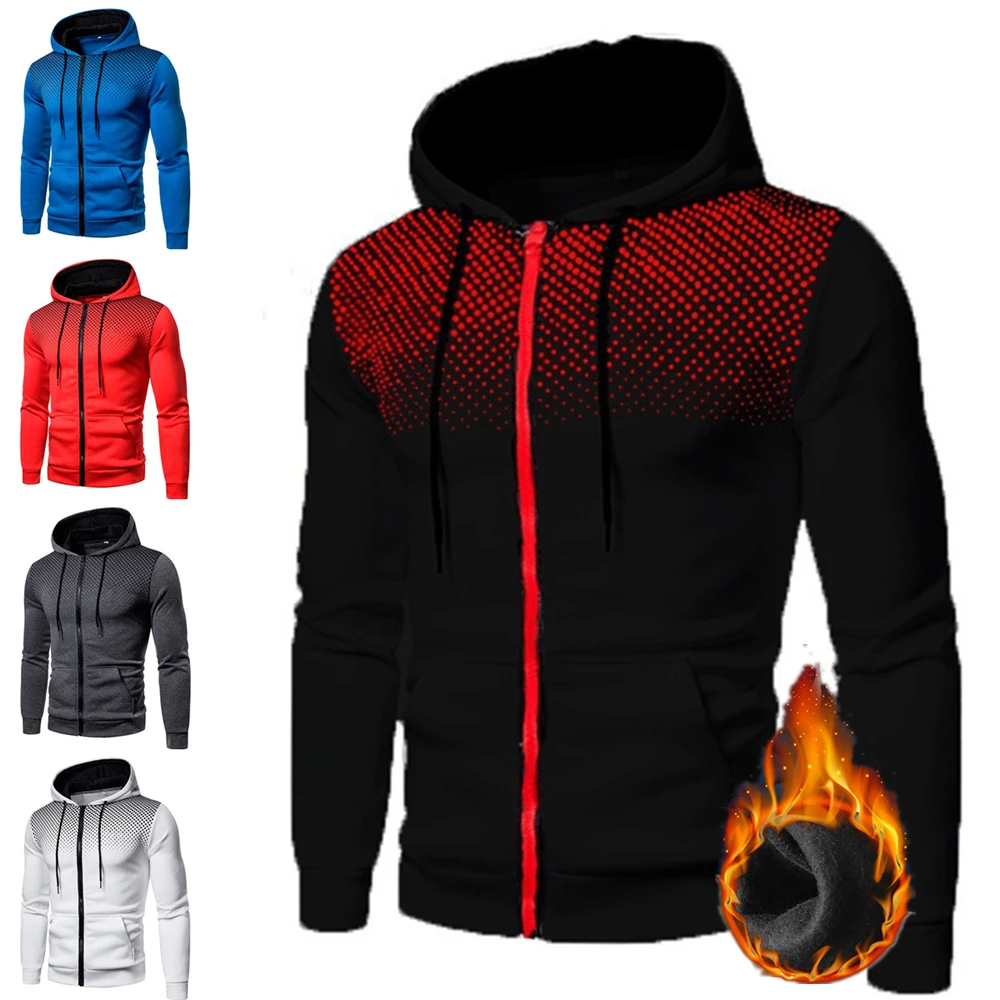 

толстовки с капюшоном，Мужская толстовка, толстовки, толстовка на молнии, куртки, уличная одежда, серия Harajuku, осень и зима