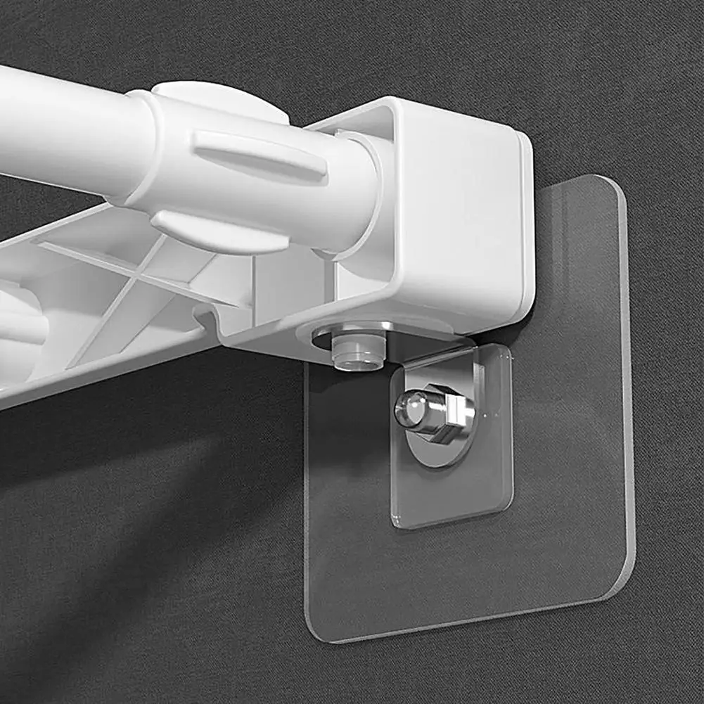 

Non-perforated Non-marking Interlayer Support Shelf Support Peg Self Adhesive Closet Shelf Holder For Shelves