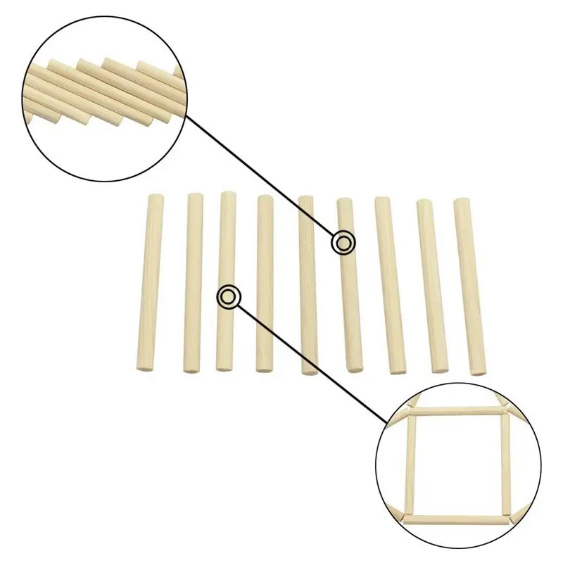 10 шт. акустическая Колонка для скрипки звуковая колонка 70 мм 4/4 и 3/4 |