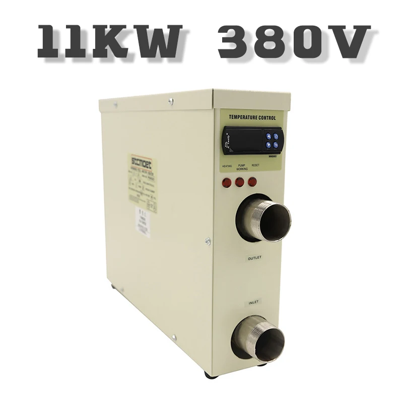 11kw 380V 220 кВт в портативный энергосберегающий электрический водонагреватель для бассейна 11 кВт 15 кВт оборудование для бассейна - Цвет: 11kw 380V