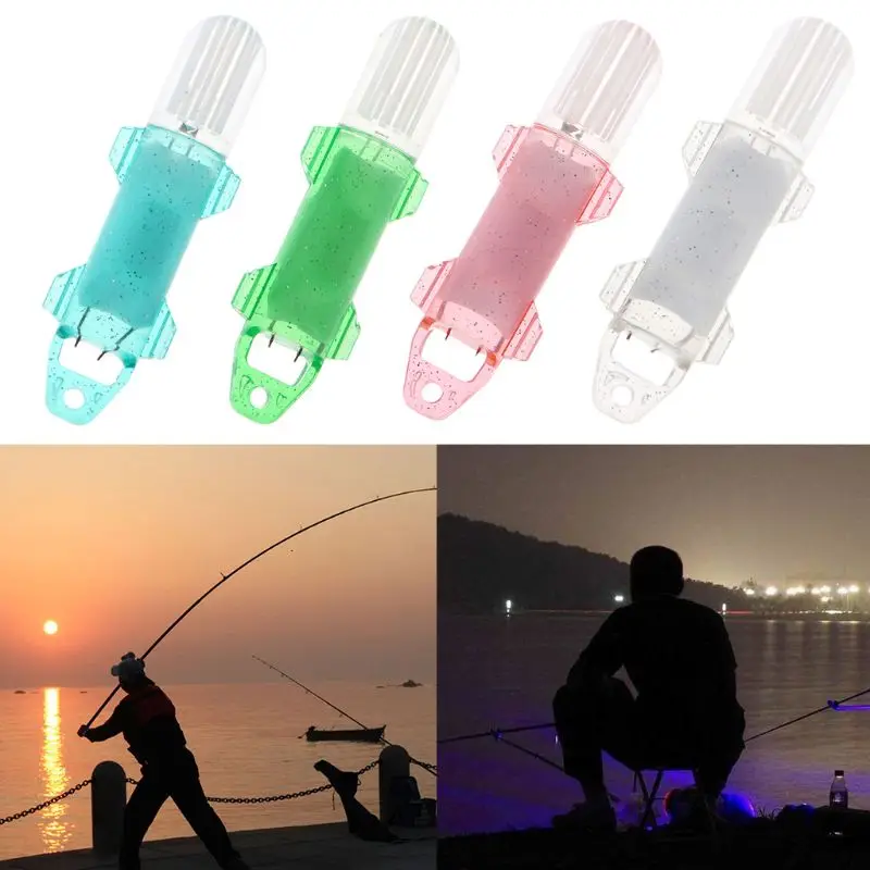 

Deep Drop Underwater Fish Attracting Indicator Lure LED Fishing Flash Light Bait.