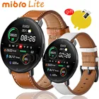 Ремешок из натуральной кожи для Mibro lite air color Watch X1