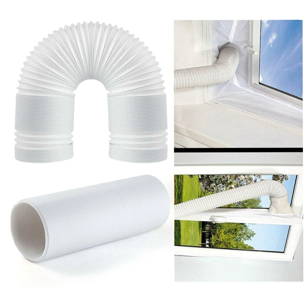 

Air Conditioner Exhaust Pipe Vent Hose Outlet 13/15cm Conditioning Replaceable Pipe Duct PVC For Portable Air Conditioner