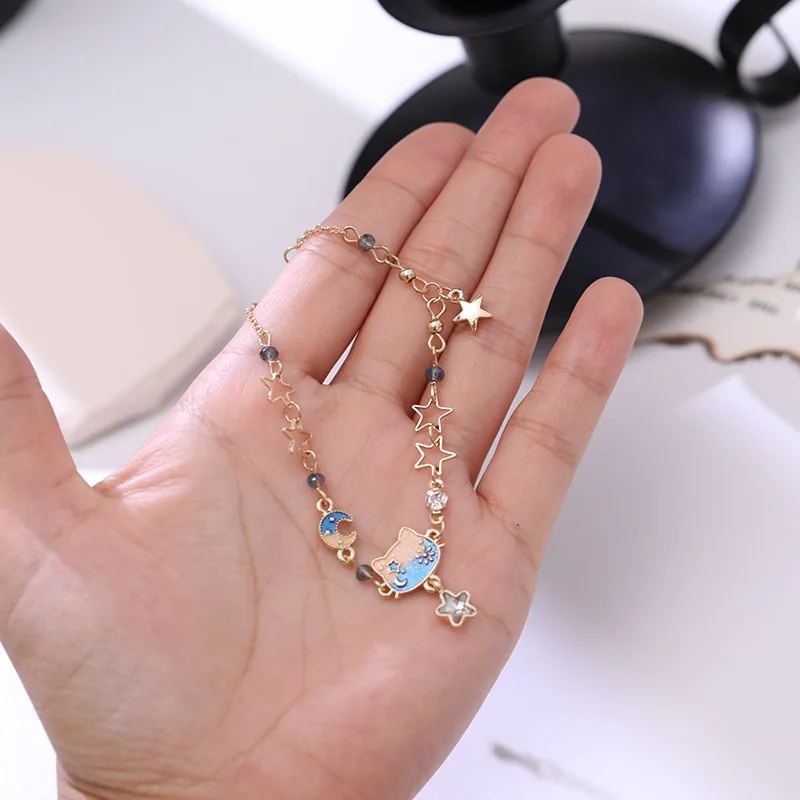 Игривый girlysense красивые Китти браслет женские милые юбки-пачки со звездочками