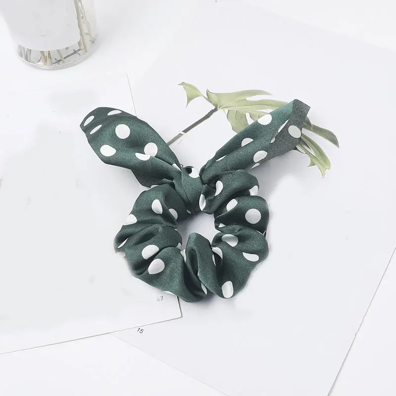 Модный милый шарф с конским хвостом эластичная резинка для волос женщин банты