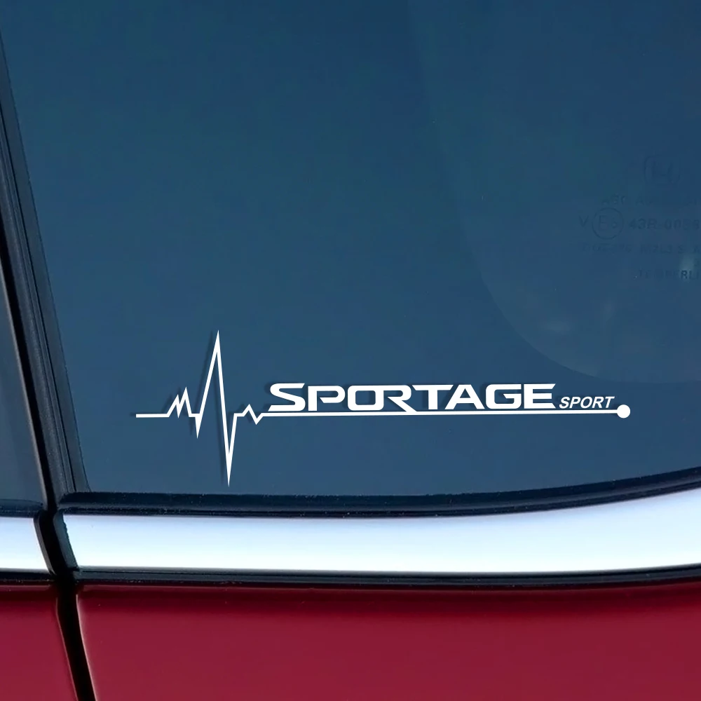 Наклейки на боковое окно автомобиля для Kia Sportage 3 4 QL графика осветительный