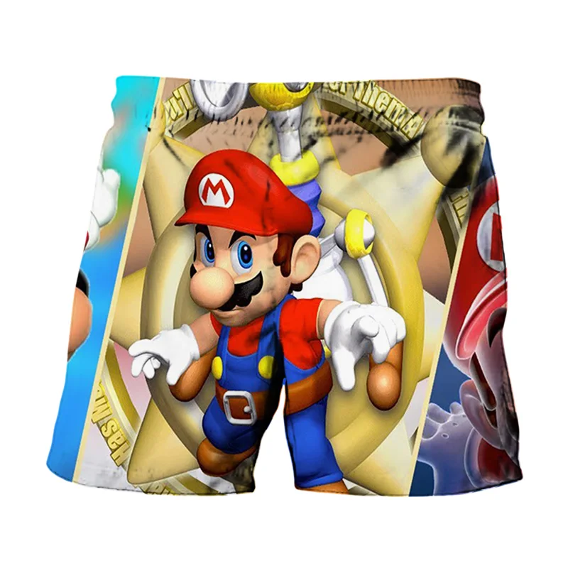 

Boys 3D Funny Anime Game Shorts Kids Cartoon Shorts Girls Children Summer Loose Beach Shorts Casual Pants Polyester 4-14Yrs Hot