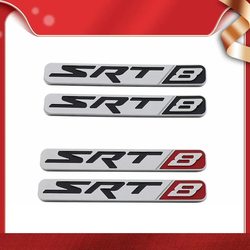 2 шт. 3D Премиум SRT8 SRT 8 для автомобильного зарядного устройства брызговик багажник