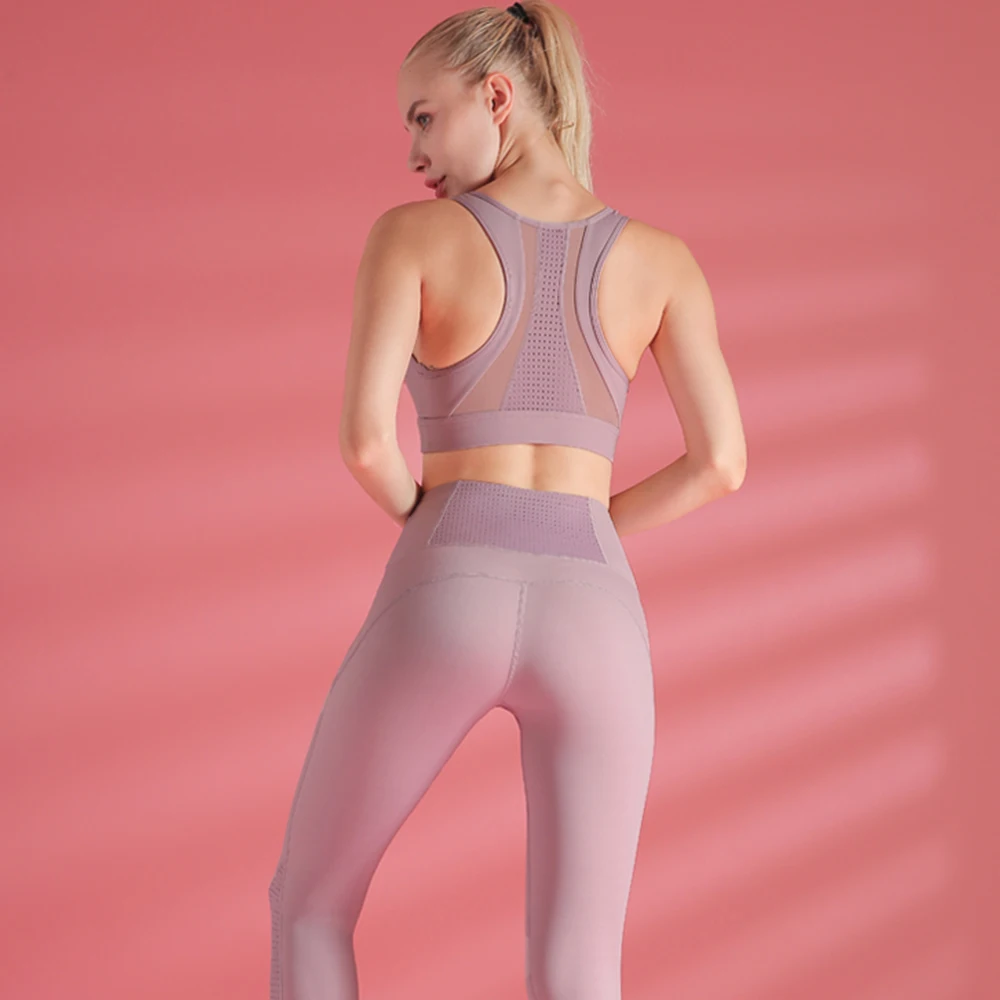 Для женщин и трусиков комплект бесшовного пуш ап бра Комплект Спортивный