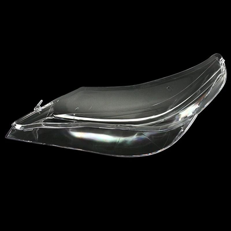 

2X Car Headlight Lens Glass Lampcover Cover Lampshade Bright Shell for -BMW E60 E61 2003-2010 Right & Left
