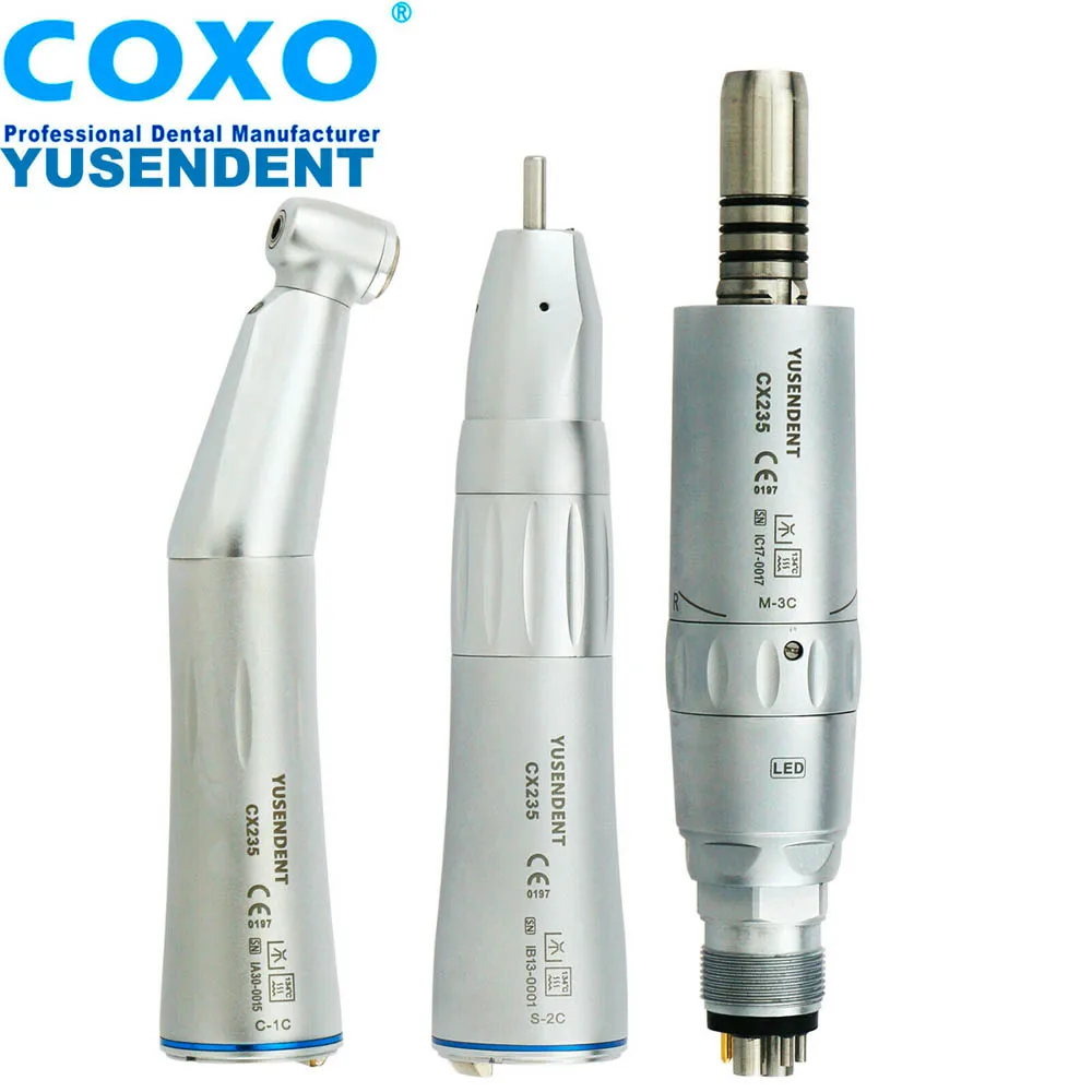 Стоматологический низкоскоростной наконечник волоконно оптический внутренний