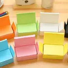 Бумажная коробка сделай сам, 100 черных открыток, на Рождество, День Святого Валентина, белая Пустая карточка шт.