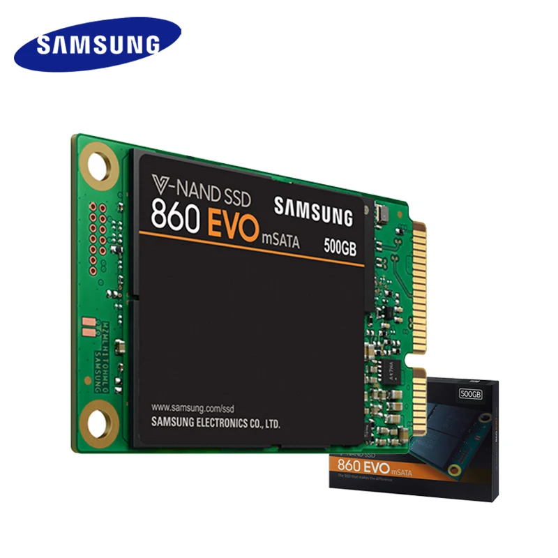 SSD SAMSUNG 860 EVO mSATA жесткий диск HD 1 ТБ 500GB Внутренний твердотельный 250GB 550Mbs HDD для