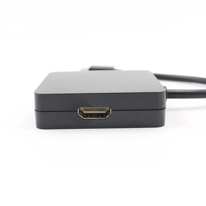 3 в 1 мини дисплей порт DP Thunderbolt к DVI VGA HDMI Кабель адаптер для MacBook microsoft surface pro 2 4