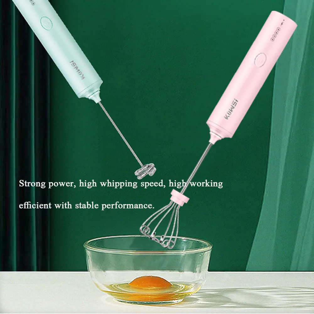 

Household Cordless Electric Food Mixer 4 Speeds Adjustable Dough Handheld Blender Eggs Beater Multifunctional Mixer