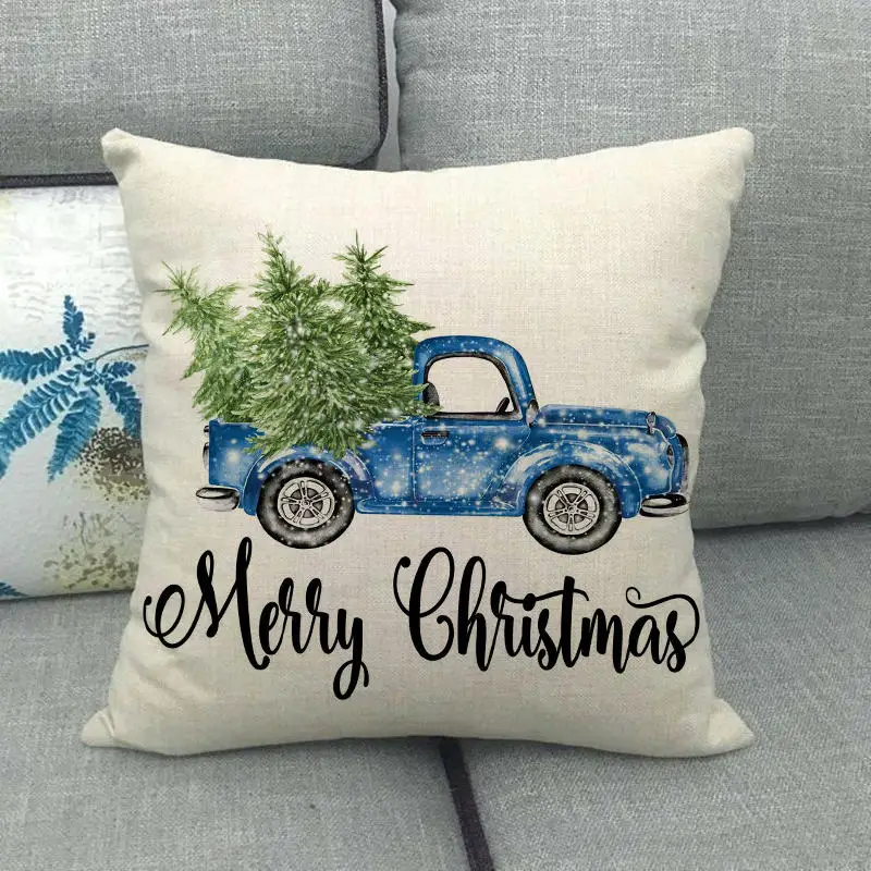 Льняные/Хлопковые наволочки для диванных подушек 45 х45 см | Дом и сад