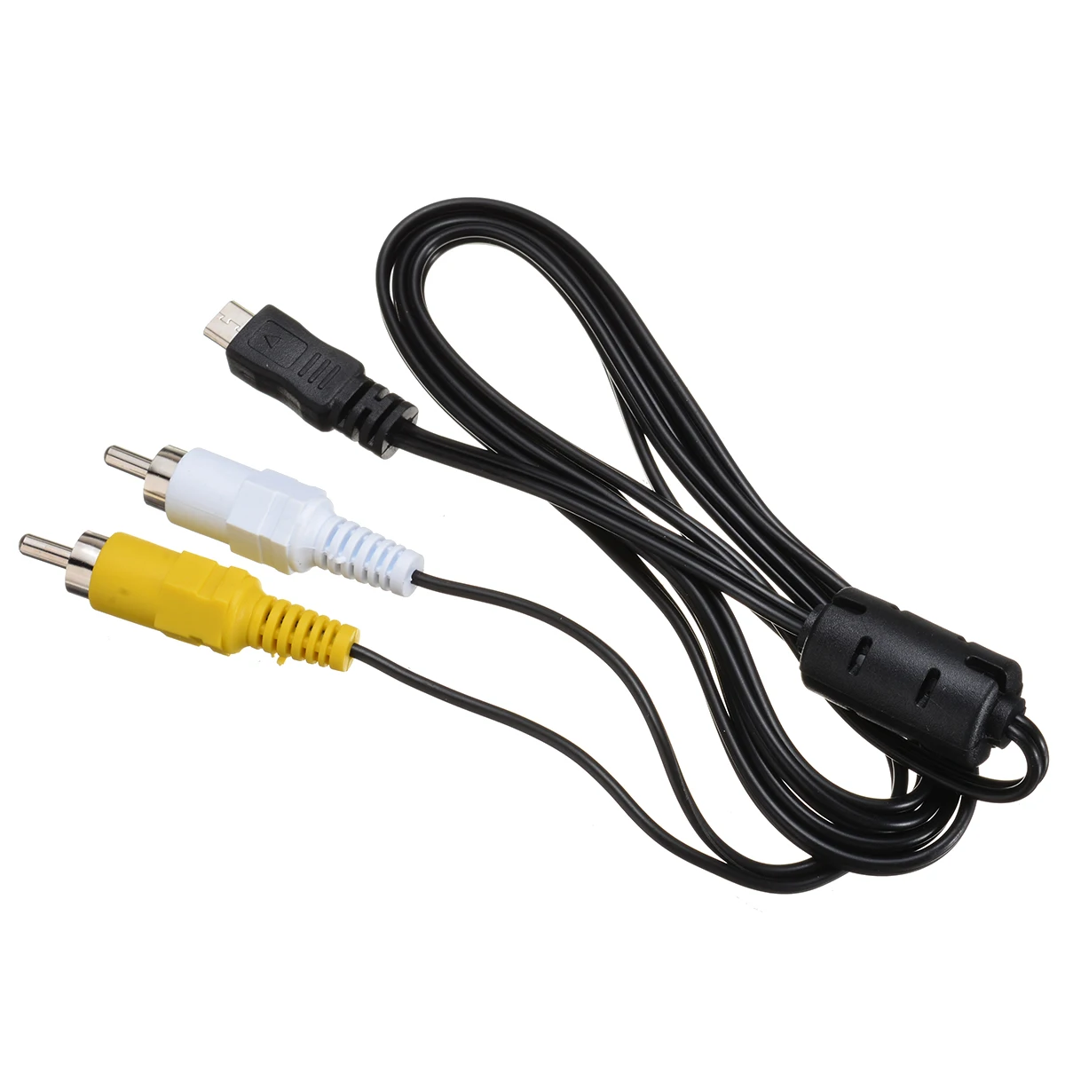 Горячая 150 см микро USB штекер 2 RCA AV аудио видео кабель адаптер компонент преобразователя шнура для мобильного телефона