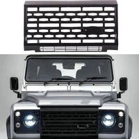 fit for land rover defender 90 110 ruck part auto parts exterior accessories abs plastic black grill front bumper grill