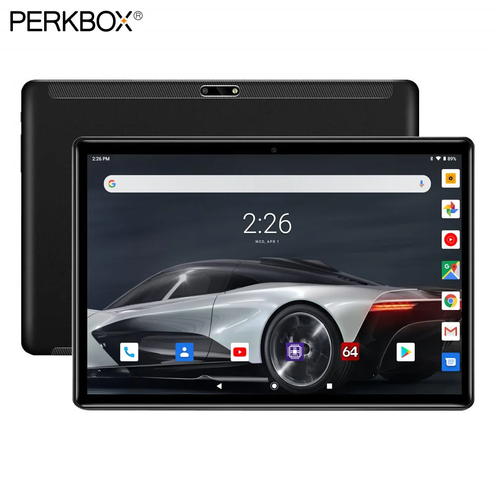 Новейший 10 дюймовый планшет на Android 9 Pie 32 Гб ПЗУ 2.5D стекло камера 5 0 МП 3G WCDMA Phablet 1