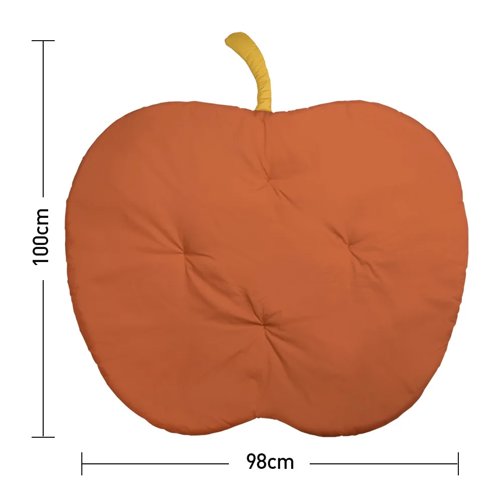 

Apple Shape Baby Play Carpet Mat Toddler Kids Crawling Blanket Cotton Soft Playmat Pad Infant Photography Props Home Decor