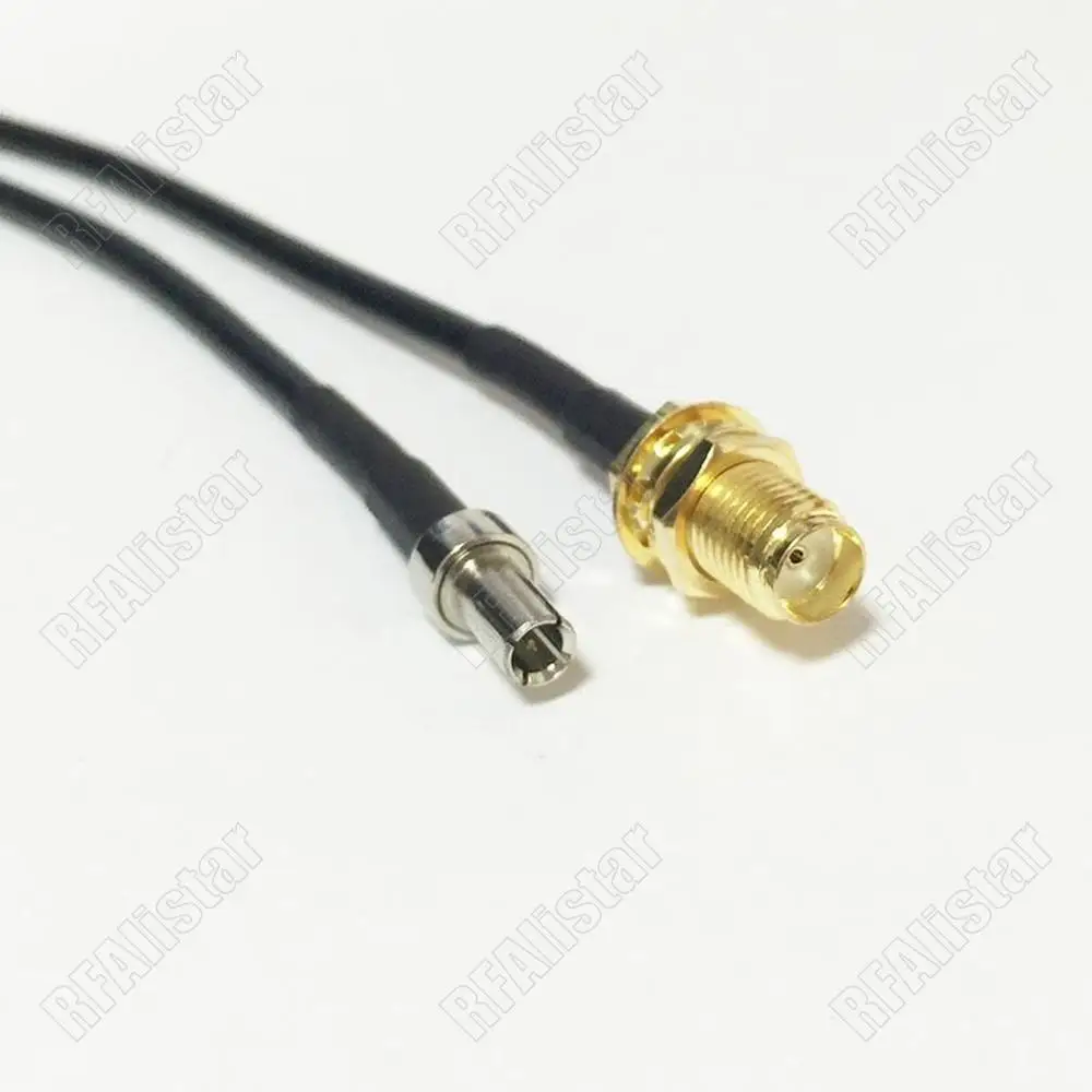 SMA гнездо разъем для TS9 штекер прямой РЧ Pigtail коаксиальный кабель RG174 ZTE Huawei WIFI