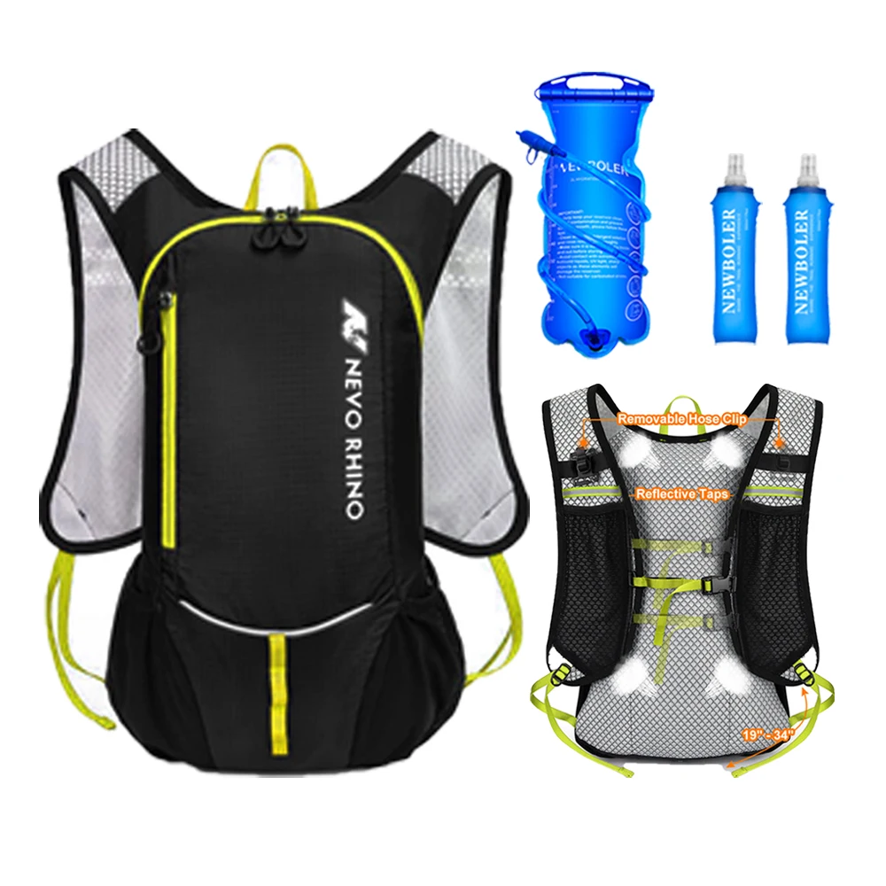

Outdoor Sport Ultralight 10L Backpack Run Hydration Vest Pack Water Bag Knapsack Running Climbing Travel Hiking Waterproof